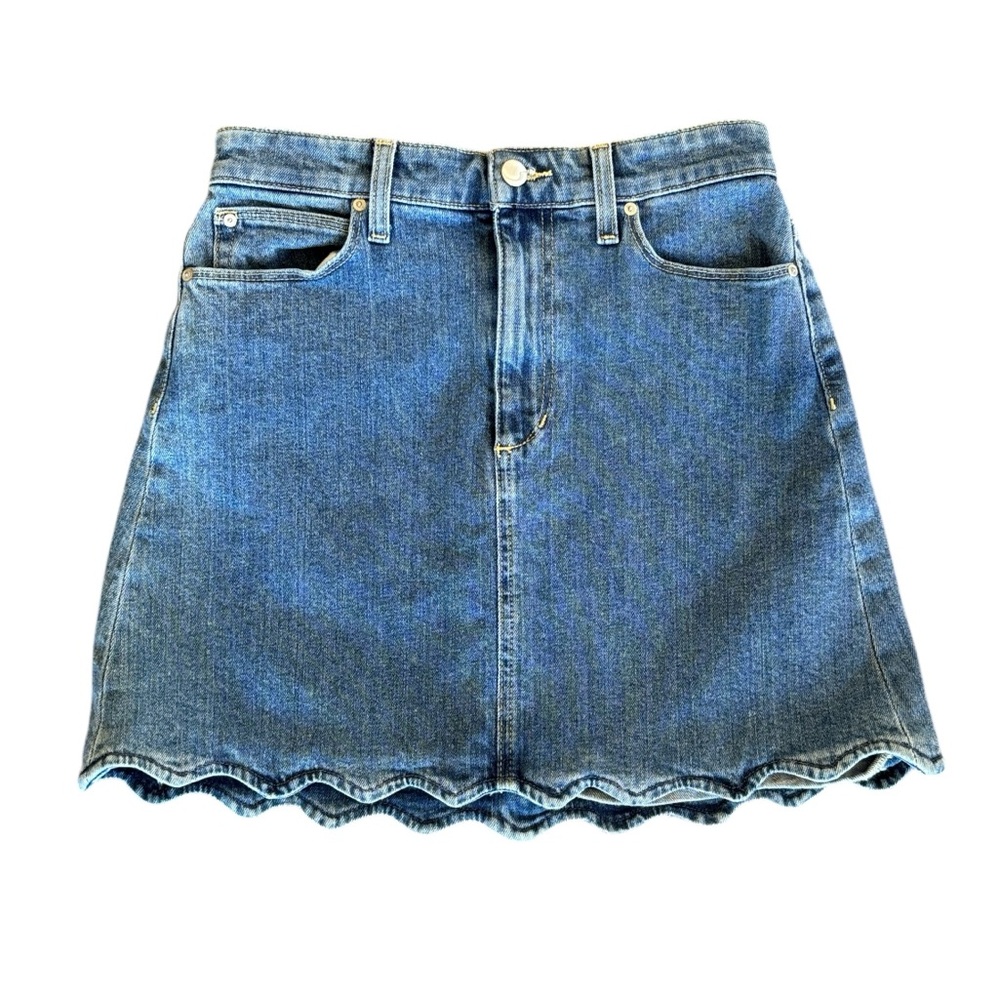 Joe’s Jeans Blue The Bella High Rise‎ Jean Skirt Size 24
